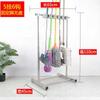 Estante Móvil para Mopa de Acero Inoxidable al por Mayor Estante de Pie para Escoba y Mopa Almacenamiento en Balcón Herramienta de Limpieza