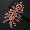 Accesorios para el Cabello Creativos Europeos y Americanos, Piezas Grandes para el Cabello Incrustadas con Pedrería, Tocados de Novia, Diademas Hechas a Mano, Aros para el Cabello, Accesorios al por Mayor