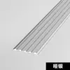 Tira antideslizante para escaleras de aleación de aluminio, escalón plano, escalón, tira antideslizante en línea, tira antideslizante para pendiente, tira de borde de metal