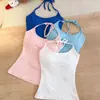 13 cores! Camisole lisa sem alças super versátil com bojo, top interno listrado confortável sem costas, estilo hot girl para mulheres
