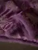 Jaqueta de Algodão Jacquard de Seda Coroa de Seda Jacquard Preenchida com Pelo de Vison de Seda de Amora 30mm Peso Pesado Inverno