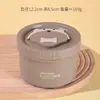 Lonchera Aislada de Acero Inoxidable 304 para Estudiantes, Práctica Lonchera Redonda, Apta para Microondas con Tapa, Tazón para Sopa, Recipiente para Alimentos, Fiambrera para Sopa