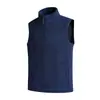Novo colete de fleece esportivo ao ar livre para casais outono e inverno, colete casual quente e versátil