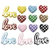 Mosaico Transfronteiriço Tabuleiro de Xadrez Coração Carta de Amor Decoração de Capa de Celular Acessórios de Joia DIY Material Adesivo Artesanal
