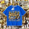 Edición Americana Dorada del Clásico de las Montañas y los Mares Ropa Infantil Tongtongge Marca de Moda Ropa Periférica Camisetas de Manga Corta para Niños Camisetas Básicas Tops