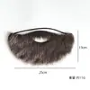 Barba Falsa Vieja Les Halloween Divertida Barba de Simulación Accesorios Suministros para Fiesta Barba Falsa Barba Amarilla