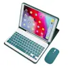 Para 2024 iPad Air 6 Funda con Teclado Bluetooth 10.2 Teclado y Ratón para iPad 10 Funda con Teclado