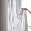 A6L Libro Rojo Pequeño Cortina Blanca Hilo Transparente e Impermeable Hilo de Gasa Balcón Sala de Estar Dormitorio Persianas Verticales Sueño