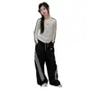 Traje de Raya para Niña, Moda Otoño 2026 Estilo Nuevo, Ropa Infantil Estilo Coreano para Niñas Mayores, Pantalones Casuales para Niños, Ropa Deportiva de Otoño