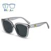 Óculos de Sol Heao Novo Estilo GM Estilo Coreano Retrô Quadrado Armação Grande Pregos de Arroz Óculos de Sol Livro de Montaria Vermelha Moda Personalizada Óculos de Sol da Moda