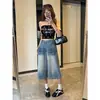 Novedades de Verano: Estilo Callejero Moderno y Relajado, Guía Cómoda para la Moda de Verano, Jeans de Mezclilla Cropped Refrescantes, Soporte para Dropshipping