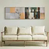 Pinturas Colgantes Personalizadas, Murales Modernos Simples y de Alta Gama para la Entrada de la Sala de Estar, Pinturas Decorativas para el Trabajo en Hoteles, Murales para Sala de Estar y Dormitorio