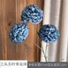 Bola de la Suerte de Tres Cabezas Sin Hojas Bola de la Suerte Flor de Hibisco Arreglo Floral para Pasillo de Boda Flor de Seda Decoración de Hotel Flor Artificial