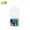 Interruptor de Controle Remoto Sem Fio para Controle de Acesso 5V12V24 Volts Interruptor de Ponto com Atraso Porta Buzina Luz DC com Módulo de Canal Único