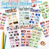 Yuezhen Wenchuang Pegatinas para Planificador Serie de Pegatinas Cuadradas Suaves Divertidas Pegatinas Transfronterizas Pegatinas de Alto Valor para Planificador Materiales para Planificador