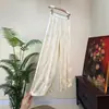 Zhi Li Estilo Chino Nuevo Color Sólido Jacquard Casual Pantalones de Pierna Ancha Verano 2026 Nuevos Cómodos Transpirables Pantalones Simples