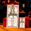 Montanha Wutai Bodhisattva Manjushri Exame de Admissão ao Ensino Médio Exame de Admissão à Faculdade Lista Dourada Amuleto de Sucesso Passar em Todos os Exames Adesivo para Celular Dinheiro Tesouro Adesivo para Porta Cama