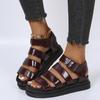 Novedad Verano 2024 Sandalias para Mujer Tallas Grandes Hebilla Casual Zapatos de Playa Plataforma Transfronterizo Tallas Grandes Planas Sandalias Martin