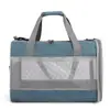 Transportín nuevo para mascotas de coche, bolsa para gatos, espacio amplio, transpirable, plegable, mochila cruzada portátil para gatos, conveniente para salidas