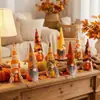 Muñeco Adorno Festival de la Cosecha de Otoño Muñecos Decoraciones de Acción de Gracias Hombre Mayor sin Rostro Colgante de Rudolph Venta al por Mayor