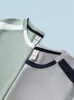 Camiseta de Algodón Amoniaco Seda Transpirable Absorbente de Sudor de Secado Rápido 200g Moderna Cuello Redondo Camisa Cultural Estampada con Logo Ropa de Trabajo de Verano para Hombre
