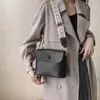Bloqueio de Cor Retro 2026 Nova Moda de Verão Grande Capacidade Simples Casual Alça Larga de Ombro Ombro Único Transversal Pequena Bolsa Quadrada