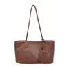 Transfronteriza Retro Popular Gran Capacidad Estilo Coreano Versátil Ligera Bolso de Axila Casual para Viajes Diarios Bolso de Mano Venta al por Mayor
