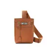 Bolsa Kelly Selecionada Cuidadosamente Estilo Novo Unissex Bolsa de Peito Couro Bovino de Primeira Camada de Alta Qualidade Ombro Único Transversal Bolsa para o Dia a Dia Bolsa de Cintura Feminina