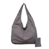Bolso tote de gran capacidad estilo coreano, diseño minimalista, bolso de hombro de nicho y casual, elegante para ir al trabajo y uso diario, bolso cruzado