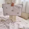 Colcha de Verano Doble Gasa Morada Conejo Morado Clase A Algodón Puro Lavable a Máquina para Niños Guardería Colcha de Aire Acondicionado