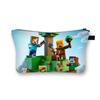 Bolsa de Maquiagem Minecraft Mais Vendida, Bolsa de Armazenamento Portátil de Grande Capacidade para Crianças, Necessaire Fofa, Quantidade Mínima de Pedido de Uma Peça
