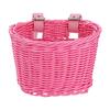 Cesto Grande de Vime para Armazenamento de Bicicleta Infantil, Cesto para Scooter, Cesto para Bicicleta Infantil, Cesto de Vime para Legumes, Cesto de Vime, Cesto Grande