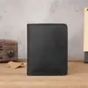 1148 Cartera para Hombre, Cartera Pequeña para Hombre, Portalicencia de Conducir, Portatarjeta de Estudiante, Estilo Vertical Vintage, Portatarjetas Ultra-Delgado de Piel Genuina, Transfronterizo