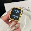 Adecuado para Nuevo Apple Applewatch10/9/8 Carcasa Protectora de Aleación de Aluminio con Recorte Marco de Metal Duro para iWatch