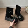 Sandálias Romanas Plataforma Slip-On de Solado Macio Estilo Novo 2026 para o Verão, Botas Plataforma de Solado Grosso para Mulheres Baixas