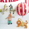 Animales de Dibujos Animados Globos de Circo Grandes y Mini Decoración de Cumpleaños Montaje de Escena Globos para Fiesta Infantil de Jardín de Infancia