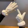 Luvas para Mulheres no Inverno, Tela Sensível ao Toque para Ciclismo, Veludo Grosso para Veículo Elétrico, Impermeável, à Prova de Frio, à Prova de Vento, Quentes para Ciclismo, Antiderrapantes
