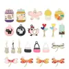 Accesorios de Joyería Pequeños Estilo Chanel Transfronterizos, Joyería Hecha a Mano de Aleación de Dibujos Animados para Bricolaje, Al por Mayor en Stock, Accesorios de Joyería para Bricolaje de Esmalte
