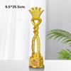 Nuevo Trofeo de Cristal de Danza de Gama Alta Medalla Metal Resina Premios de Competición de Ballet Danza Empleados al por Mayor