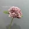 Película Western Americana Tacto a Mano Hortensia Accesorios para el Hogar Florales Lavable Hortensia de Cabeza Única con Hoja Accesorios de Boda