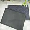 Tapete desinfetante antiderrapante de listras duplas com tapete absorvente de suporte poliéster PVC capacho venda quente de comércio exterior