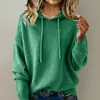25 Años de Amazon Europeos y Americanos Otoño e Invierno Nuevas Prendas de Punto de Color Puro para Mujer Prendas de Punto con Capucha Suéteres de Abrigo