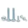 Tornillos Máquina Grado 10.9 Iso7380 Torx Cabeza Plana Redonda, Cabeza Semi-Redonda, Cabeza Plana Grande, Acero al Carbono, Zinc Azul y Blanco M3M5M6M8