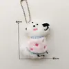 Muñeco de Perro Colgante Estilo Ins de Dibujos Animados Peluche Gatito Niña Conejo Colgante para Bolso Llave