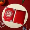 Envelope de Presente de Casamento para Troca de Nome, Presente de Retorno de Casamento de Mil Yuan, Pequeno Envelope Vermelho com o Caractere "Felicidade Dupla" para Bloquear a Porta, Mini Pacote Vermelho Criativo