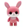 Boneco de Animal Fofo Japonês com Revestimento de Veludo Brinquedo Enfeites de Mesa Japonês Fofo Enfeites Decorativos Presentes