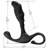 Dispositivo de masturbação para massagem da próstata masculina cross-border back court Plug anal de Silicone produtos sexuais refrescantes entrega em peça única