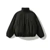 Ropa Vintage Yidao 2026 Invierno Nuevo Japonés Corte Holgado Ropa de Trabajo Chaqueta de Algodón para Hombres y Mujeres Retro Cuello Alto Chaqueta Acolchada Cálida