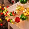 Novas luzes de Natal LED internas transfronteiriças de 2026, luzes decorativas de atmosfera natalina, luzes de boneco de neve para árvore de Natal