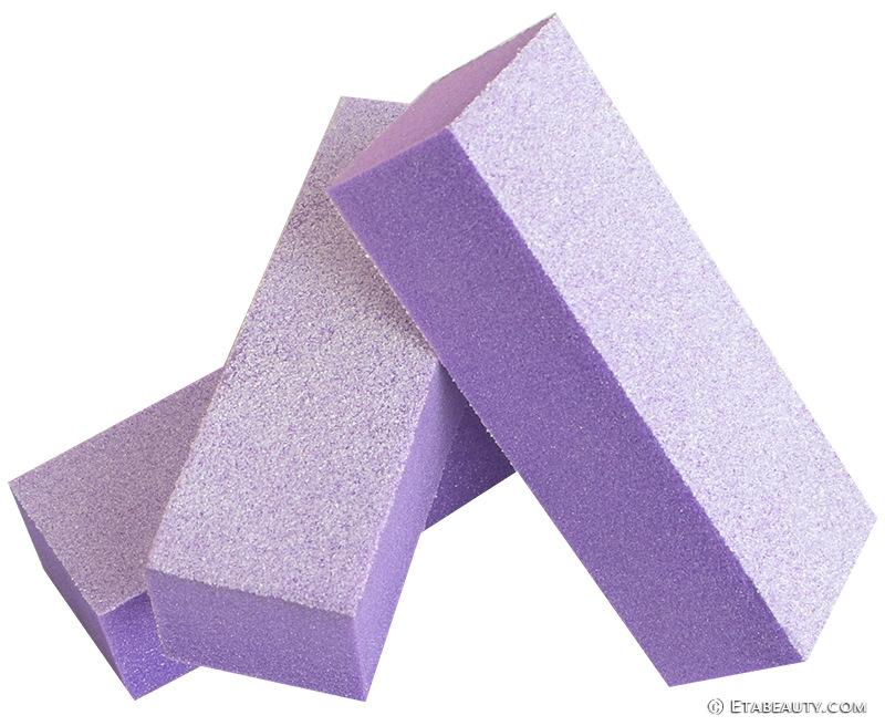 美甲错条迷你小方块美甲水洗砂条搓条美甲打磨条包邮